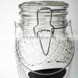 3L Airtight Vintage Traditional Round Clip Top Preserve Glass Bottles thumbnail-3