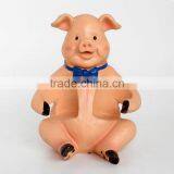 Bar Hotel Table Decor Resin Peppa Pig Sculpture thumbnail-2