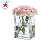 Transparent glass vase decorative vase