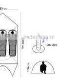 Factory Waterproof Tent for 3 People thumbnail-2