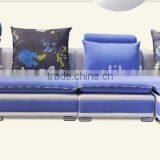 2017 Hot Sale Italian Modern Fabric Corner Sofa thumbnail-4