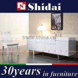 White High Gloss Sideboards / Metal Sideboard Cabinet / High Gloss White Sideboard N6328 thumbnail-1
