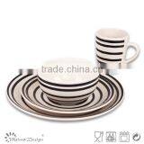16pcs Handpainting Stoneware Dinnerware thumbnail-6
