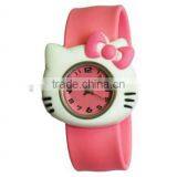 Silicon Hello Kitty Watches Hello Kitty Wristwatches for Children thumbnail-1