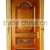 Luxury Handcarved Internal Single Door Made of Oak BF11-0512c thumbnail-4