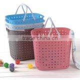Plastic Laundry Basket With Handle thumbnail-1