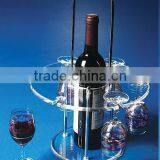 Barware High Quality Transparent Acrylic Wine Rack thumbnail-3