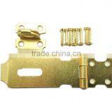 Regular Hasps and Staple, Garage Door Steel Padlock Clasp Hasp and Staple 3-1/2" thumbnail-1