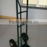 Heavy Duty Steel Hand Pallet Truck With Two Wheel in Red Blue Balck Color HT1805