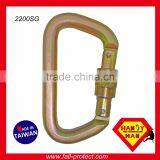 Galvanized Steel Captive Pin Type D ANSI 50kN Carabiner thumbnail-5