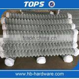 Galvanized Chain Link Fence (diamond Wire Mesh) Chain Mesh Fence thumbnail-3