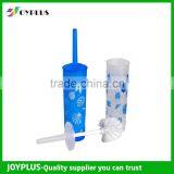 Cheap Plastic Toilet Brush With Holder thumbnail-1