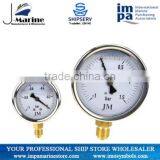 Stainless Steel Bottom Connection Oil Pressure Gauge thumbnail-2