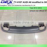 Auto Part Universal Exhaust Rear Diffuser Kit for Aut--i Modified to W12 thumbnail-3