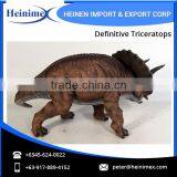 High Quality Amusement Park Equipment Animated Definitve Triceratops thumbnail-5