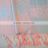 Fahion High Quality Woman100%rayon Designer Plaid Rose Scarf thumbnail-4