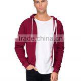 Mens Flex Fleece Zip Hoodie Red Hoodies Men Sex Xxl thumbnail-1