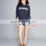 Custom Quality 100 Cotton Crew Neck Sweatshirt Wholesale Sweatshirts thumbnail-2