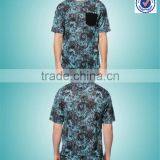 Fashion Designed Economic Best Quality Sublimation Blank T-shirt thumbnail-1