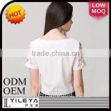 Four Color Can Choice Short Sleeve Plain t- Shirt thumbnail-6