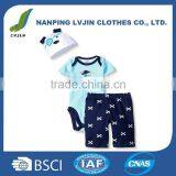 Infant & Toddlers Baby Clothing Set With Lovely Cartoon Embroidery thumbnail-1