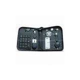 USB Travel Kit With Mini USB Optical Mouse, Earphone and Microphone Retractable Cable thumbnail-1