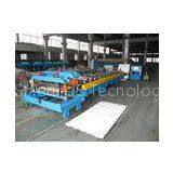 7.5Kw Glazed Tile Roll Forming Machine Roof Panel Forming Line For Prefabricated Houses