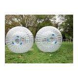 Transparent 2.8m x 1.8m PVC Inflatable Body Zorbing Ball For Rolling Ramp thumbnail-1