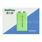 Safety 150mAh 9v Nimh Rechargeable Battery For Multimeter Green Power thumbnail-1