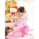 Changshu 100% Polyester Coral Fleece Bathrobe thumbnail-1