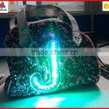 Soft Plush Women Bag With Led Lights thumbnail-1
