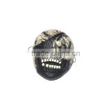 Onbest masquerade plastic black patch mask halloween&carnival mask with mustache for adults