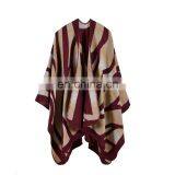 Women's Camouflage Cashmere Lengthened Thickening Cape Cloak