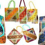 Indian Sari Work Hand Bags thumbnail-2