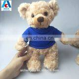 25cm standing size Eddy the Teddy bear toys with t-shirt and pants