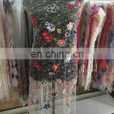 New Arrival Flower Embroidry Lace Fabric Dress Making Lace Fabric Factory
