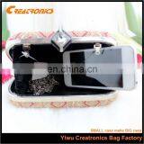 Color Knitting Evening Bag , Special Elegant Hand Clutch Bags thumbnail-4