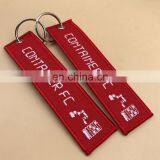 High Quality Promotion Flight Embroidery Key Chain thumbnail-2