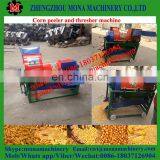 Small Household Motor Driven Dry Corn Peeler and Thresher Machine thumbnail-3