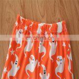Toddler Baby Girls Halloween Christmas Ruffles Outfits Orange Pumpkin Tops Long Sleeve T-Shirt Striped Sz90-130 thumbnail-6
