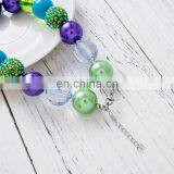 Cute Necklace Bracelet 2pcs Set Girl Colorful Chunky Bubble Beads Necklace Children Jewelry Sets thumbnail-4