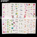 Transfer Tattoos Nail Sticker Flowers Nart Nail Polish Sticker on Sale thumbnail-6
