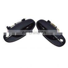 Pair For 04-08 Chevy Aveo Front Black Outside Outer Exterior Door Handles New thumbnail-1