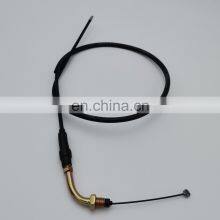 China Motor Accelerator Cable Supplier Black Outer Casing Transmission Line Universal CG125 Motorcycle Throttle Cable thumbnail-3