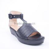 Surface Preparation Latest Hot Sale Good Quality Lady Platform Buckle Sandals thumbnail-2