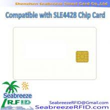 Compatible With SLE4428 Chip Card Low Cost, SHJ4428 Contact Chip Card