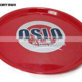 Red Round Big Food Hard Plastic Crawfish Barware Serving Trays thumbnail-6