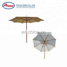 Professional Advertising Cheap Wooden Beach Umbrella Outdoor thumbnail-3
