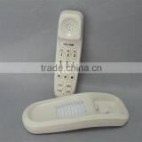 Red Color Wall Mount Corded Bathroom or Guest Room Slim Wall Telephone thumbnail-2