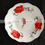 Deep Soup Plate Stock Porcelain 9 Inch With Cheap Price Cut Edge Ceramci Soup Plate With GK Line thumbnail-2
